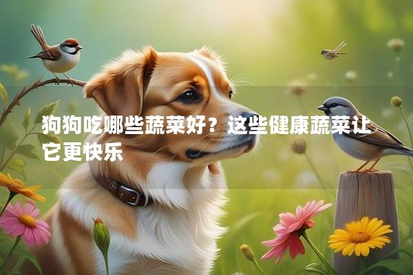 狗狗吃哪些蔬菜好？这些健康蔬菜让它更快乐