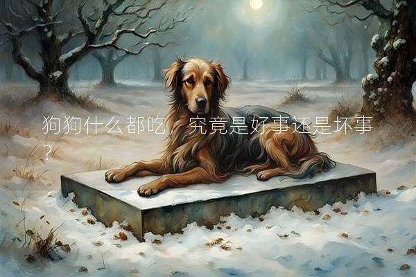 狗狗什么都吃，究竟是好事还是坏事？