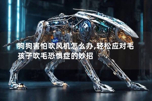 狗狗害怕吹风机怎么办,轻松应对毛孩子吹毛恐惧症的妙招