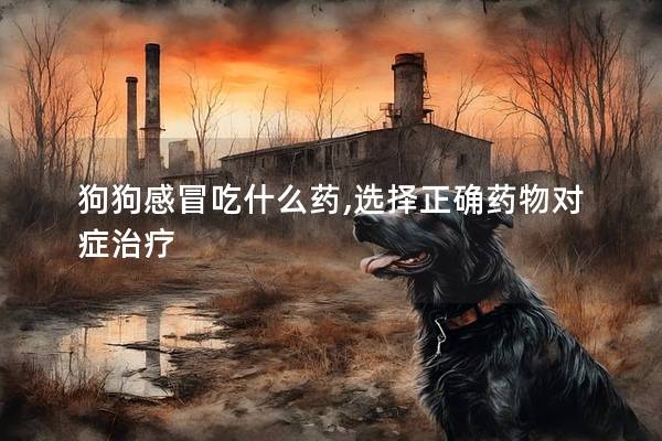 狗狗感冒吃什么药,选择正确药物对症治疗