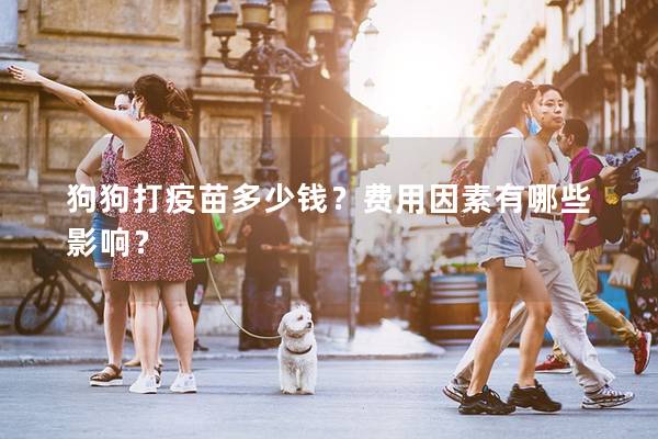 狗狗打疫苗多少钱？费用因素有哪些影响？