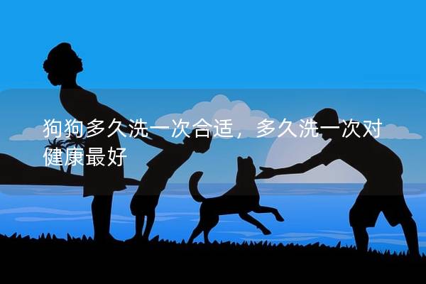 狗狗多久洗一次合适，多久洗一次对健康最好